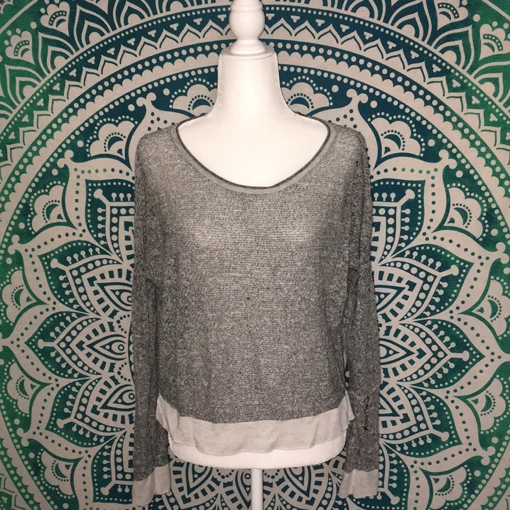 Rag & Bone Heathered Lightweight Knit Top